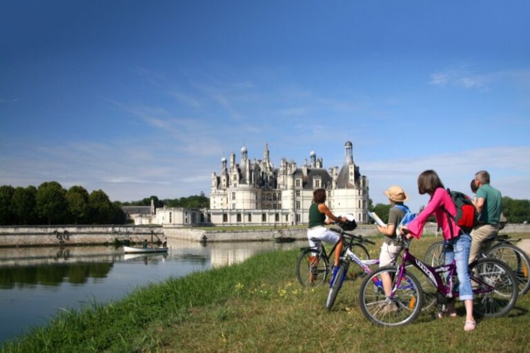 Le château de Chambord, a visiter lors de votre séjour au camping l'Entre-Deux dans le Val de Loire