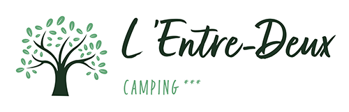 Logo du camping trois étoiles l’Entre-deux, situé à proximité du Zoo de Beauval