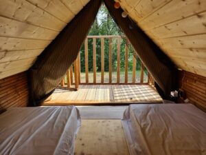 tente bivouac 2 places cyclistes camping l'entre-deux